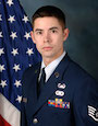 Joshua Stevens in dress uniform.